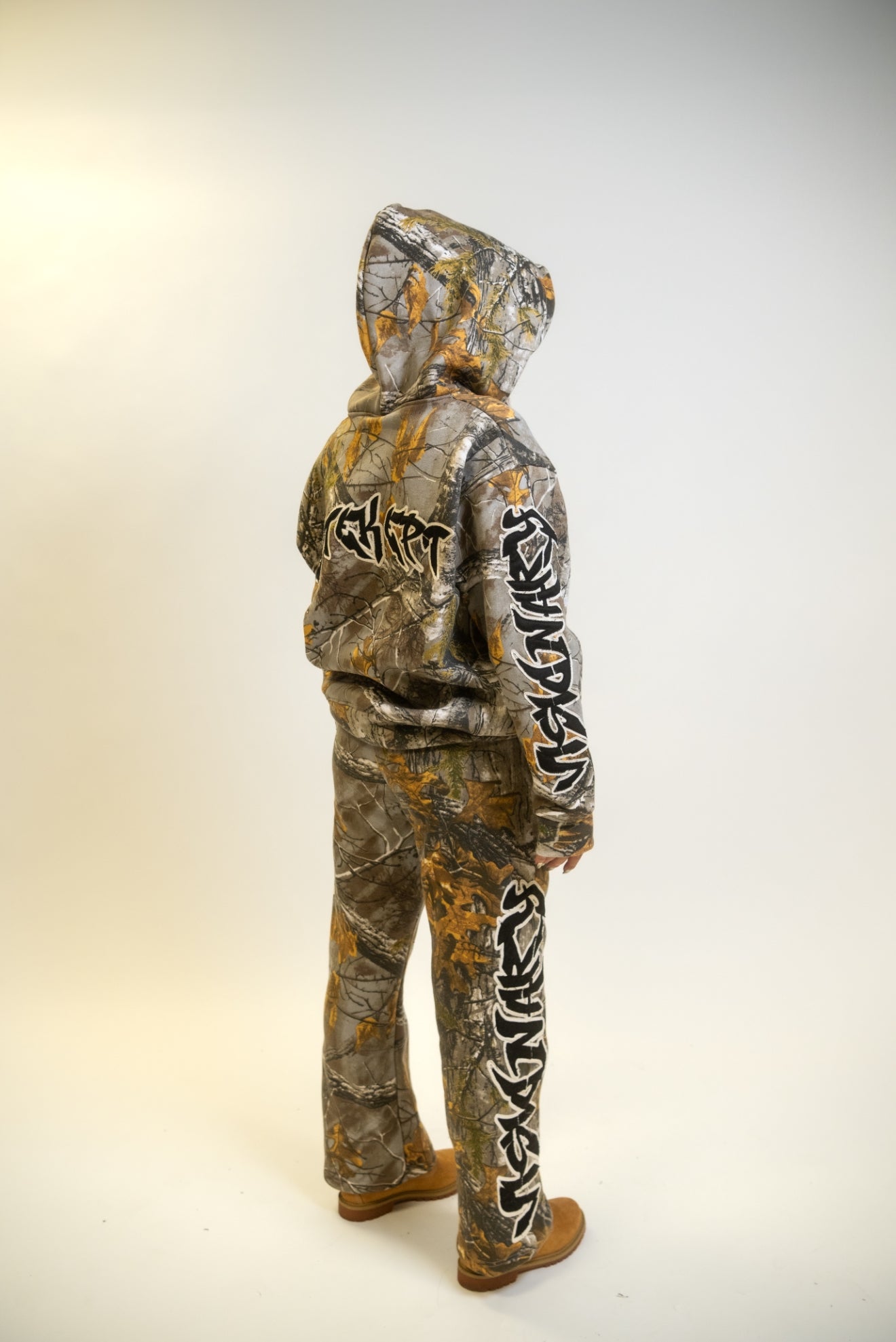 CAMO “PATCHWORK” SWEATSUIT