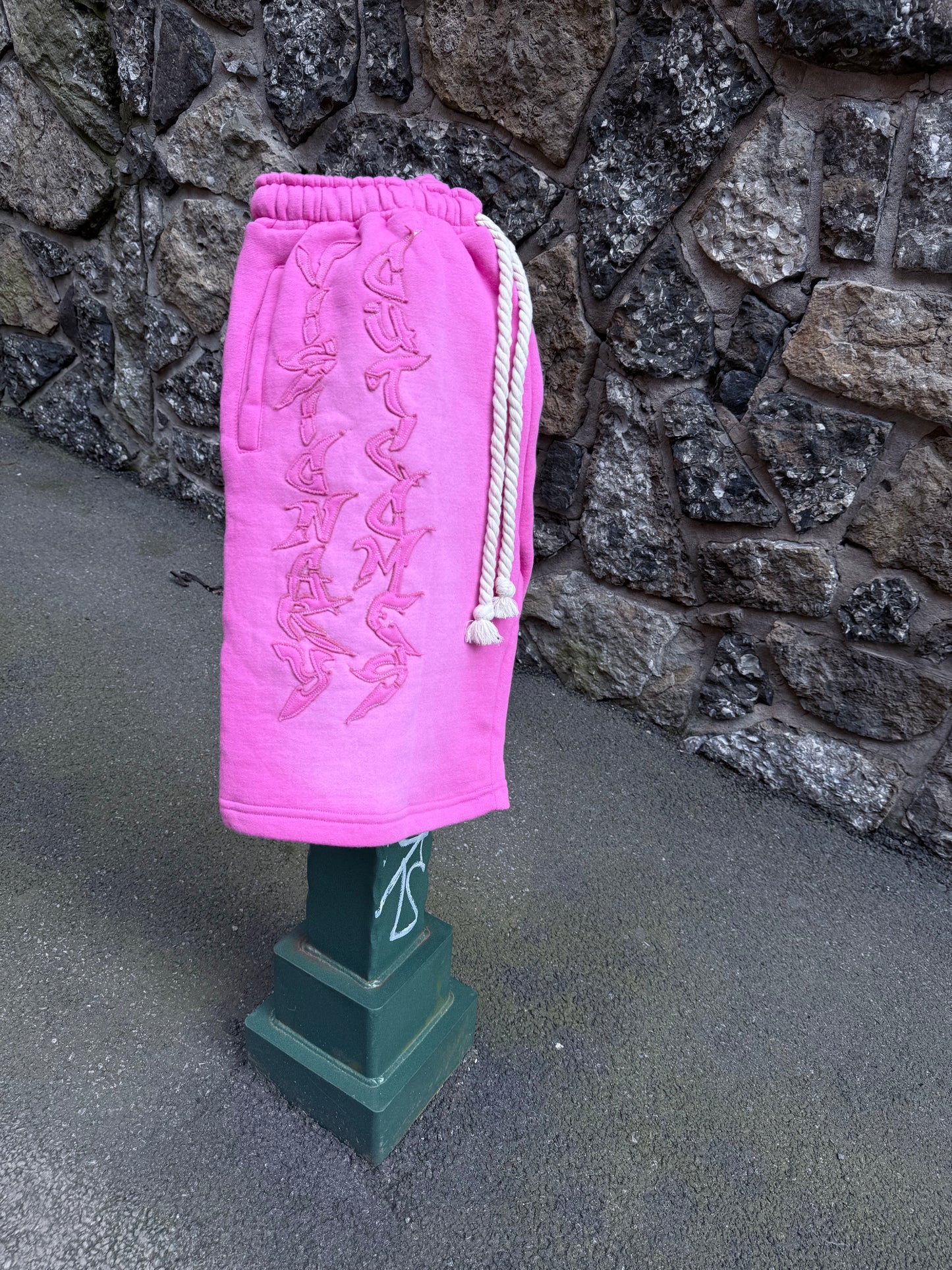 “PATCHWORK” SHORTS
