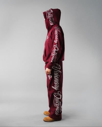 Cursive Set - Burgundy