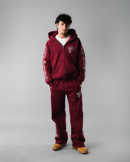 Cursive Set - Burgundy