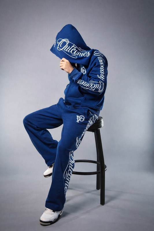 Royal Blue ‘Cursive’ Set